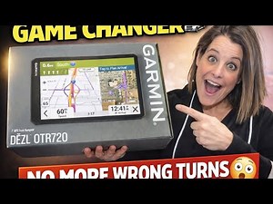 No More Wrong Turns?! 😳 Garmin dēzl OTR720 Truck GPS #ad