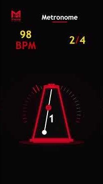 Metronome – 98 BPM | 2/4 (Short)