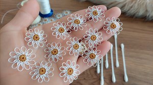 474K views · 4.7K reactions | You will love this daisy I made with cotton buds. You will lpve it 朗 #howto #hermoso #flower | My Hobby | Facebook