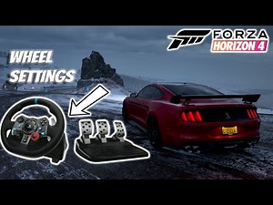 Forza Horizon 4 - Best Wheel Settings+ Logitech GHUB FFB 2021 (Drifting/Cruising) Logitech G29/920