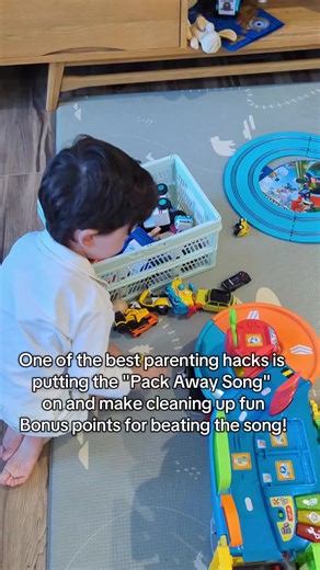Fun Cleaning Hack: The Pack Away Song for Toddlers