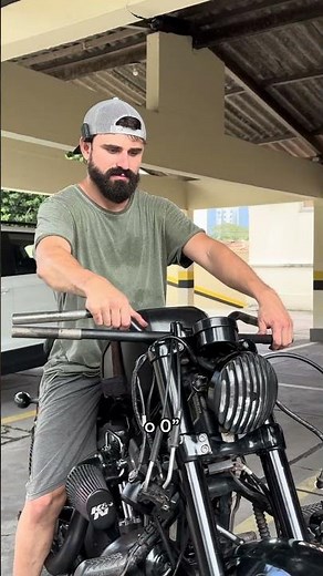 I TURNED MY HARLEY INTO A CAFE RACER 😳