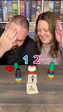 Come Play Speed Cups With Us! #boardgames #gamenight #couple #fun