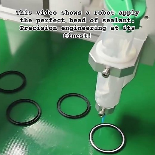 High-Speed Adhesive Dispensing System in Action #shorts #relatable #robotics #smartfactory