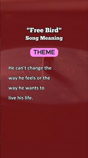 "Free Bird" Song Meaning - Lynyrd Skynyrd
