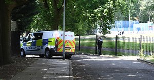 Police At The Scene In Ward End