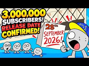 THANKS FOR 3,000,000 SUBSCRIBERS! RELEASE DATE OFFICIALLY REVEALED BY JACKNJELLIFY!