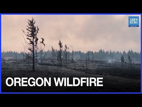 Massive Oregon Wildfire Burns 21,000 Acres Near Sisters, Flat Fire Forces Urgent Response Sunday