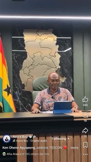 Ken Ohene Agyapong, address TESCON ❤️⚪️🔵 Get KENnected 🙏 | Phobia Member Tv