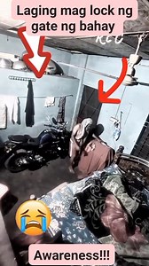 Laging mag lock ng gate ng bahay #awareness #highlights #fbreelsviral #fypviral #trendingreels #viralreels #everyone #followers #friends #viewers #virals | Noel Royo Mahusay