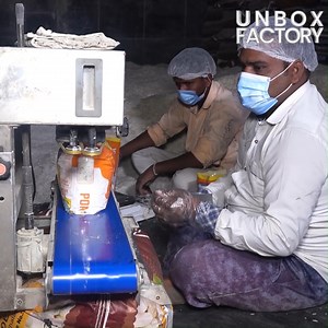 7.4K views · 56 reactions | Indian Traditional Poha Manufacturing Process | Unbox Factory | Facebook