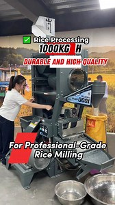 575K views · 6.4K reactions | Commercial rice mill — 1000kg/h, double-layer screen removes stones & impurities. One pass, clean rice, no clogging!See you at the 138th Canton Fair — stop by Dawn Agro and explore our latest machines!#agriculturalmachinery #ricemill #riceprocessing #machineryequipment #dawnagro #machinery #farmer #agriculture | Dawn Agro Rice Mill | Facebook