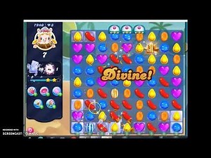 Candy Crush Saga Level 7940 Tips and video