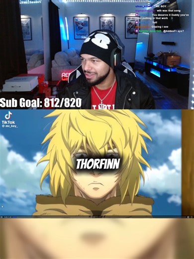 SUBJECT: THORFINN! @mc_key_ #anime #viral #animefyp #fyp #reggiewill | Thorfinn