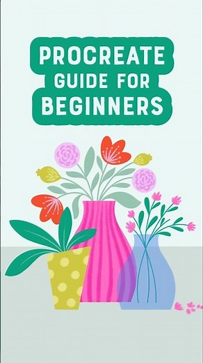 Procreate Guide for Beginners #procreatetutorial #procreateart #digitalart