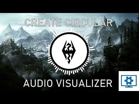 How to Create Circular Audio Visualizer tutorial | Wallpaper Engine tutorial