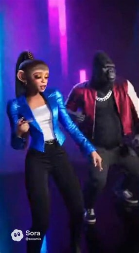 pop song dance 댄스 ポップ ソング ダンス singer monkey dancer gorilla #rhythm #music #노래 #歌 #가요 #歌謡 #음악 #Shorts