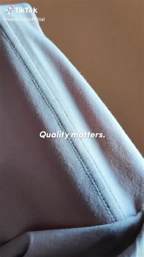 1.2K views | Here's a closer look at the quality of our shirts We keep it clean, comfy, and timeless — just how basics should be! Have you checked out our TikTok yet? @neobasicofficial https://www.tiktok.com/@neobasicofficial? _t=ZS-90YZRLCM12t&_r=1 | Neobasic | Facebook