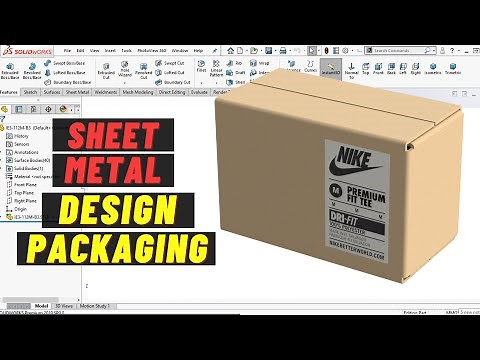 SOLIDWORKS TUTORIAL - DESAIN PACKAGING DI SOLIDWORKS