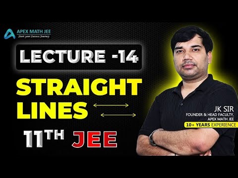 🎯 Straight Line L-14 | Pair of Straight Lines | PYQ JEE Main & Advanced | Apex Math JEE | JK SIR