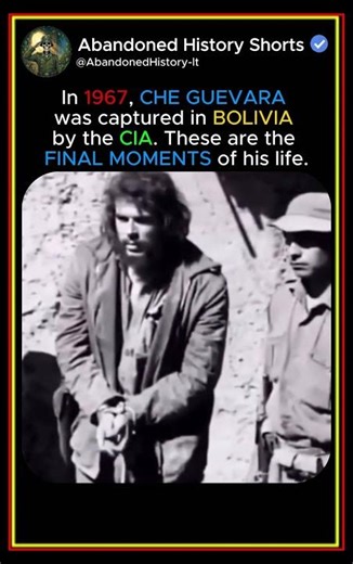 The final footage of Che Guevara