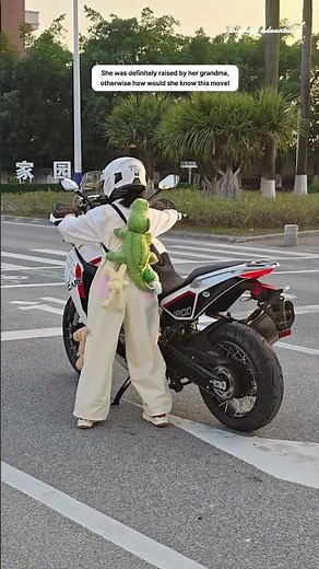 Tiny Rider, Huge X-Cape 1200 Skills #motomorinixcape1200 #girlrider #motorcycle #bikelife