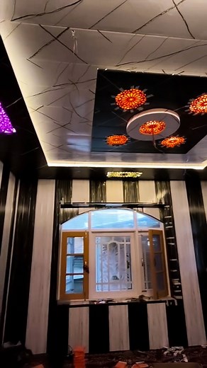 Pvc fall celing interior design kashmir Ganderbal #kashmir #ashukhan_6652 #kashmirisongs #reelkarofeelkaro | Ashu Khan