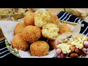 Banana Balls Recipe | Banana Cheese Balls | Banana Balls with Cheese Filling