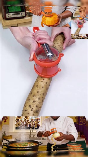 Effortless Peeling with Built-In Storage Box