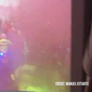 Pep Guardiola's assistant has released this video of the attack on Manchester City's team bus: https://es.pn/2qc33ZO | ESPN FC