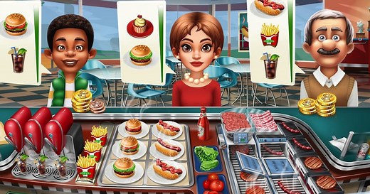 クッキングフィーバー【爽快グルメアクション！】- PC&MACでダウンロードしてプレイしよう(アプリプレイヤー)