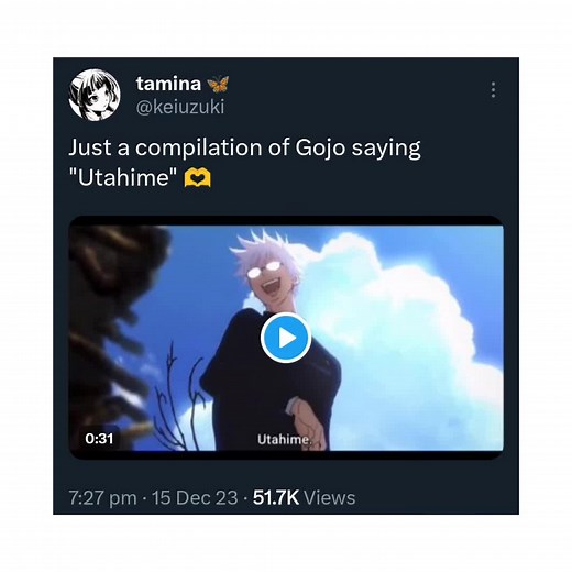 Gojo Satoru & Utahime Voice Compilation