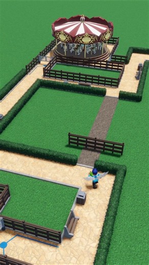 Theme Park Tycoon 2 desire paths