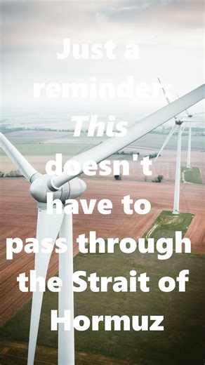 Just seemed appropriate🤷 #straitofhormuz #iranwar #oil #naturalresources #gasprices #energy