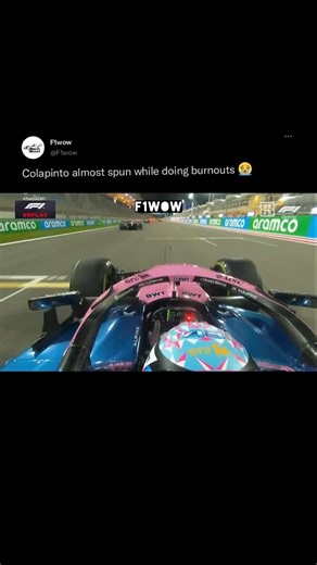 F1wow on Instagram: "brooo 😭 🎥: FOM//F1/ Disclaimer: This is not an official account of F1, we are just fans! This page is unofficial and is not associated in any way with the Formula 1 companies. F1, FORMULA ONE, FORMULA 1, FIA FORMULA ONE WORLD CHAMPIONSHIP, GRAND PRIX and related marks are trademarks of Formula One Licensing B.V. Copyright Disclaimer under section 107 of the Copyright Act 1976, allowance is made for "fair use" for purposes such as criticism, comment, news reporting, teachin