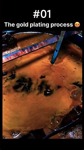 Gold plating process 😍#shorts #viral #trending #ytshorts