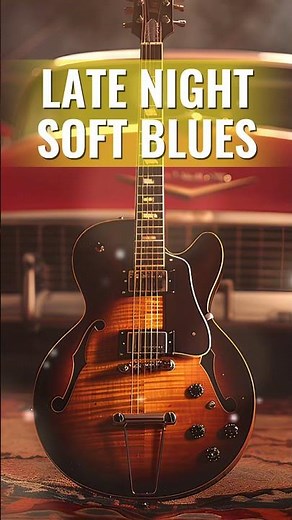 Late Night Soft Blues – 1 Hour Instrumental Blues for Relaxing & Driving at Night
