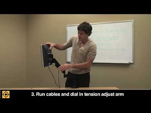 How to Install Monitor Arms on Wall, Desks or Poles