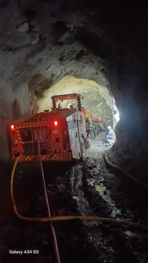 Ventilation Tunnel Blast Hole Drilling Process Explained