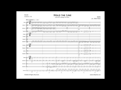 Hold the Line - Toto (Marching Band Arrangement)