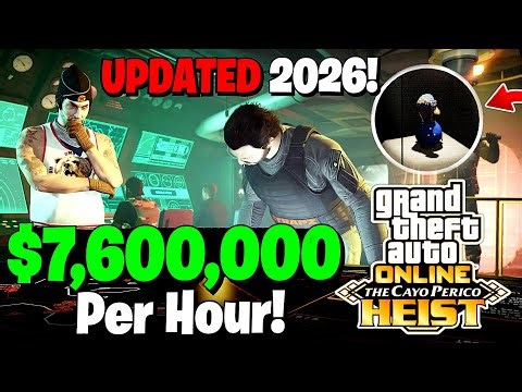 *2026 Update* Best Method to do CAYO PERICO HEIST After Last DLC! (NO PREPS) GTA ONLINE
