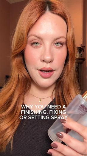 8K views · 93 reactions | Your setting spray might not actually be a SETTING spray. Here’s the difference between a finishing spray, setting spray and fixing spray  let me know if you have any questions! Products: @maccosmeticsanz fix + original = finishing spray @charlottetilbury airbrush flawless = setting spray @lorealparis infallible 3 second setting mist = fixing spray #settingspray #finishingspray #fixingspray #beginnermakeup #longlastingmakeup | Claire Bridgett | Facebook