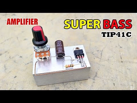 Mini Amplifier tip41 | Super Bass