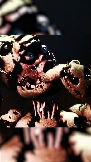 Springtrap rips off his mask