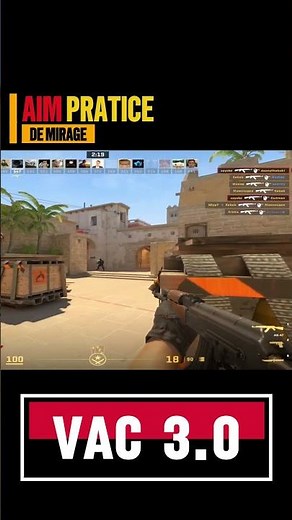 CS2 Aim Practice | Sharpening Skills & Headshot Drills