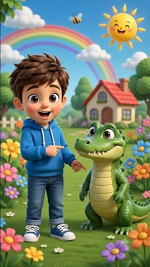 🐊 Meet the Crocodile! Amazing Crocodile Facts for Kids | Learn Animals #Shorts