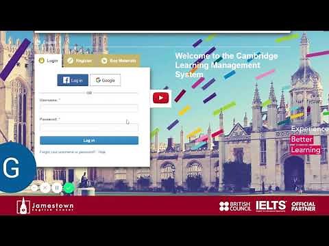 ¿Cómo ingresar a la plataforma Cambridge LMS? (Online workbook)