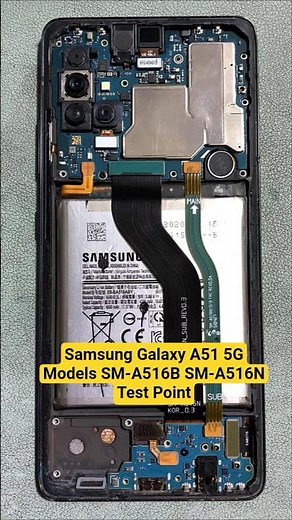 Samsung A51 5G Test Point Samsung SM-A516B SM-A516N Test Point Samsung Galaxy A51 5G Test Point