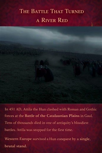 The Battle That Stopped Attila the Hun