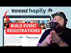 Build an Event Registration Page with HubSpot using event•hapily